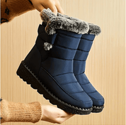 Bottes d’hiver femme imperméables — bottes neige chaudes avec semelle antidérapante