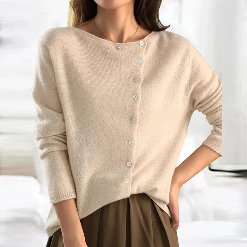 Pull femme Mara – pull en maille élégante et chaude pour l’automne et l’hiver