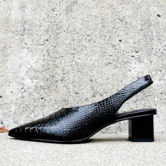 Escarpins orthopédiques Lara — confort & design croco chic