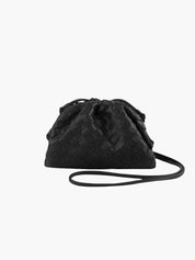 Sac pochette femme tressé – petit sac élégant à cordon & bandoulière