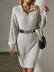 Robe Pull Femme Élégante – Maille Douce, Design Intemporel & Style Chic