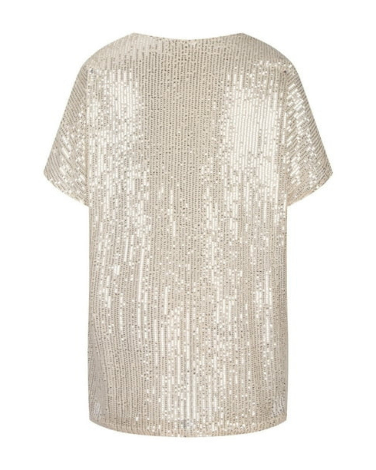 T-shirt femme à paillettes – Haut scintillant chic pour occasions festives