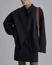 Manteau femme oversize à boutons – Élégance intemporelle automne-hiver