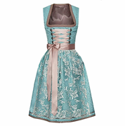 MIA | Dirndl Traditionnelle pour Femme – Costume Oktoberfest avec Tablier & Blouse