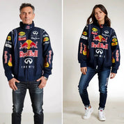 veste Red Bull Racing Lia — blouson oversize unisexe streetwear inspiré F1