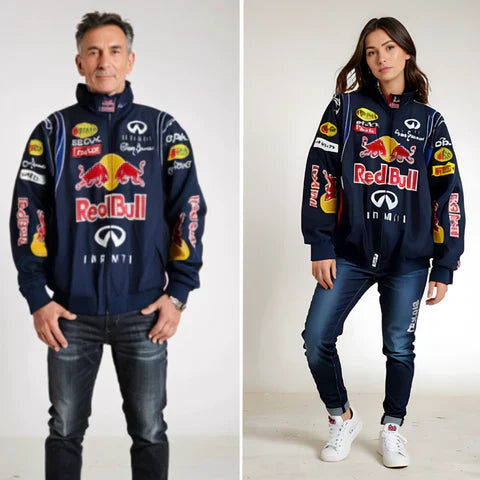 veste Red Bull Racing Lia — blouson oversize unisexe streetwear inspiré F1