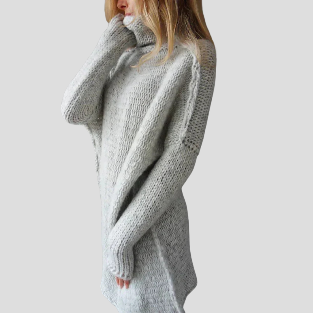 Pull oversize femme – pull en maille douce à coupe décontractée et style moderne