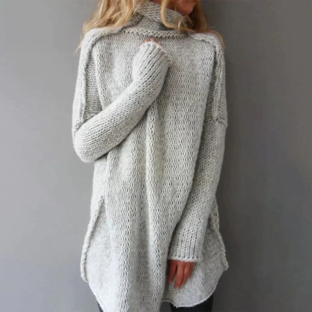 Pull oversize femme – pull en maille douce à coupe décontractée et style moderne