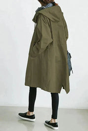 Veste de pluie femme oversize imperméable tendance