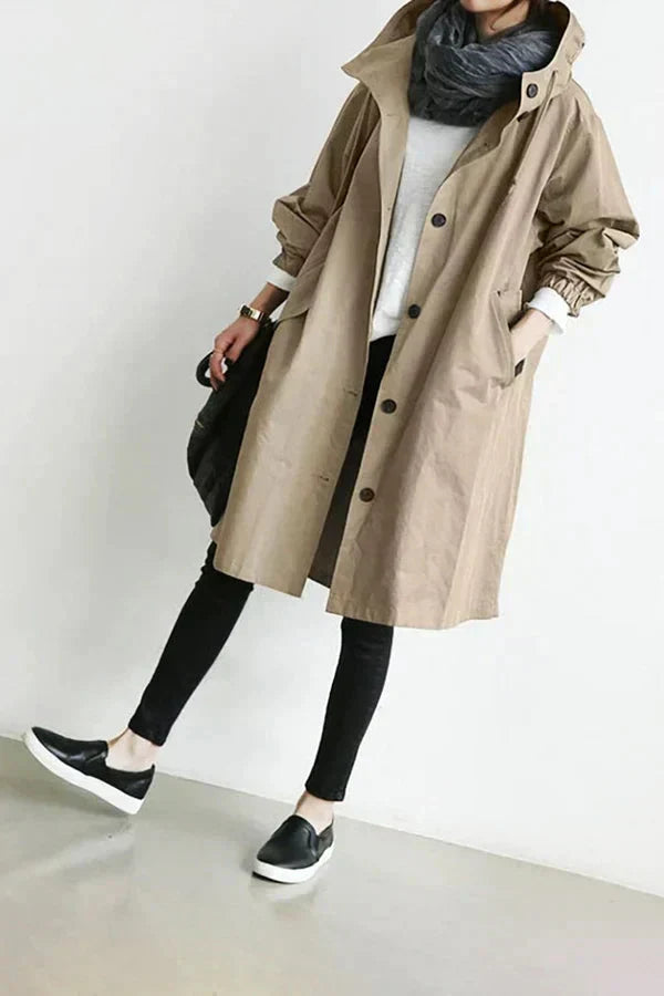 Veste de pluie femme oversize imperméable tendance