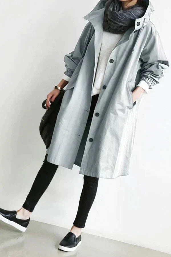 Veste de pluie femme oversize imperméable tendance