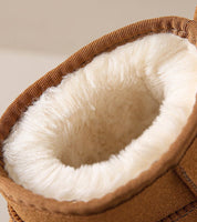 Bottines femme style uggs – chaudes, fourrées & déperlantes