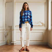 Pull femme été LIV – Coloré, tendance & léger avec imprimé