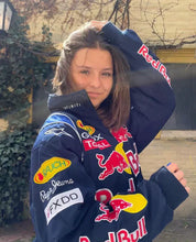 veste Red Bull Racing Lia — blouson oversize unisexe streetwear inspiré F1