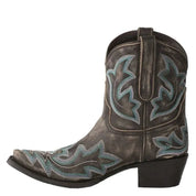 Bottes Cowboy Femme ALEXA – Cuir Sculpté avec Broderies Western