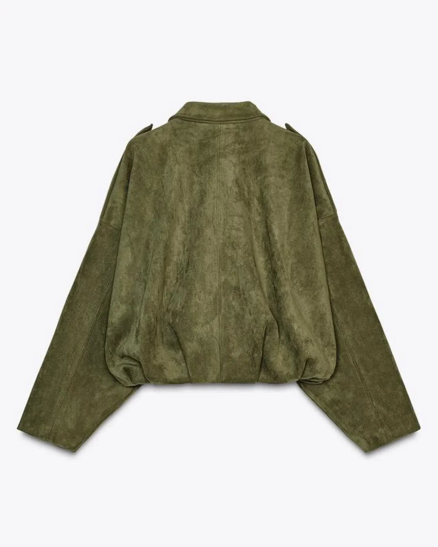 Veste femme Fabiane – manteau oversize en suède luxueux & coupe chaude pour l’hiver