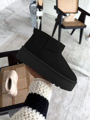 Bottes d’Hiver Femme Autumn – Boots Chaudes avec Doublure en Laine Style UGG