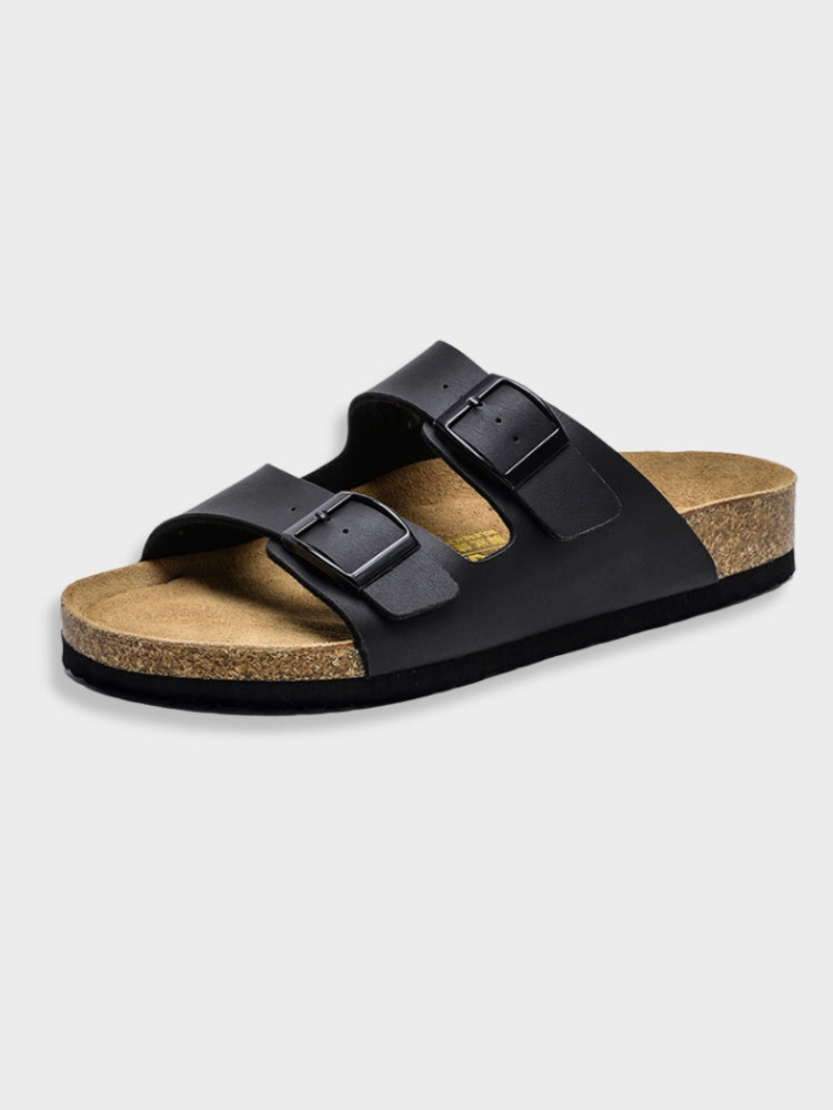 Sandales Homme Style Arizona – Confortables Mules à Double Bride
