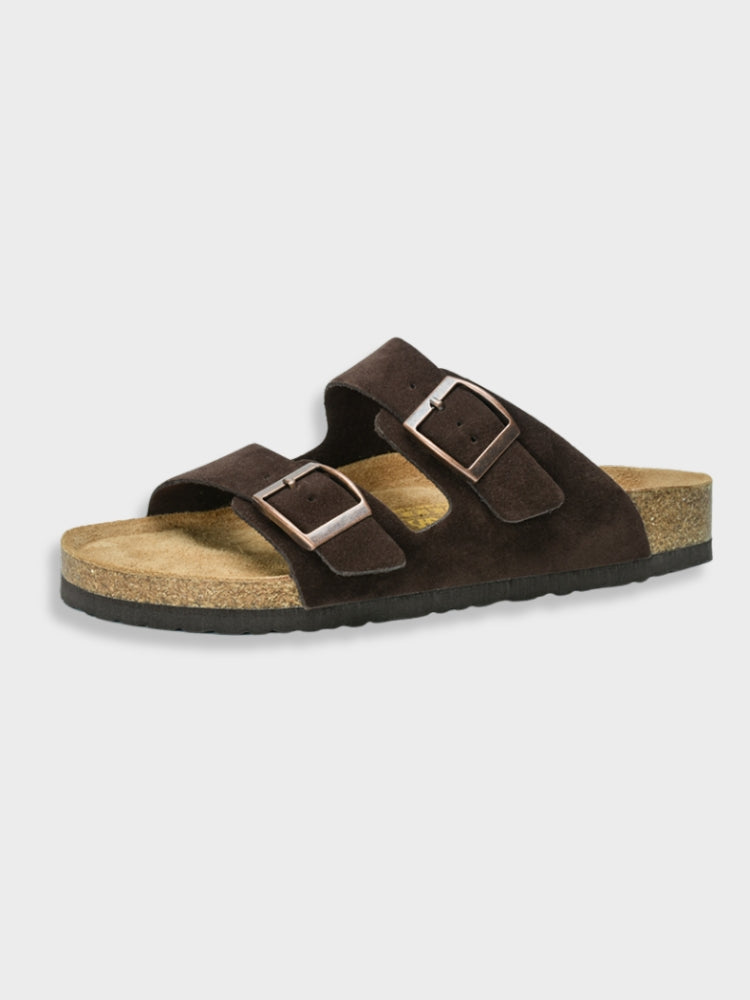 Sandales Homme Style Arizona – Confortables Mules à Double Bride