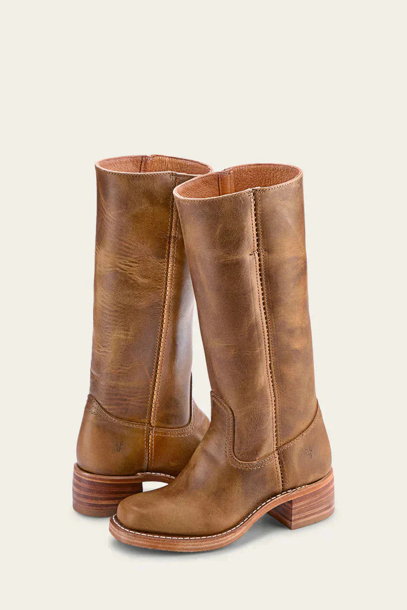 Bottes Agatha femme en cuir – élégance intemporelle & confort durable