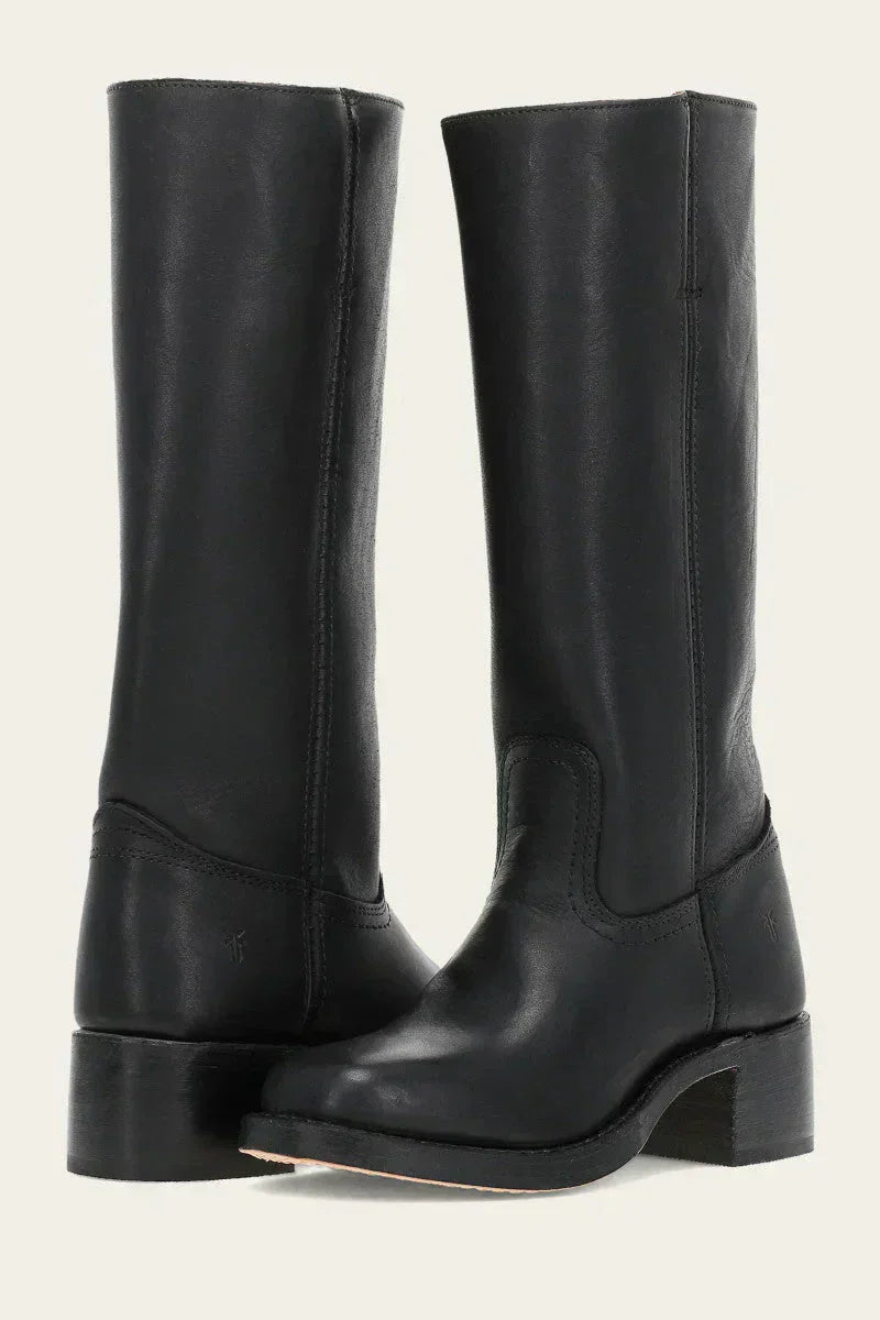 Bottes Agatha femme en cuir – élégance intemporelle & confort durable