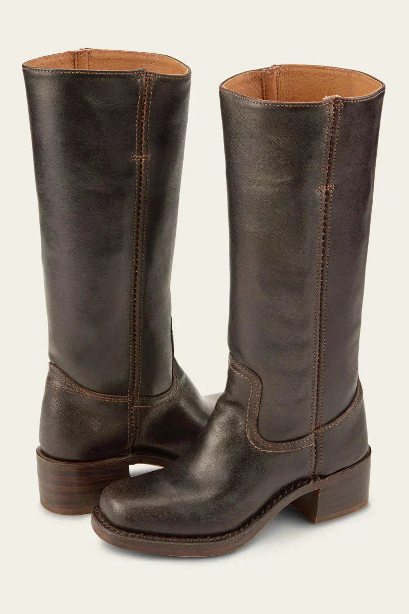 Bottes Agatha femme en cuir – élégance intemporelle & confort durable