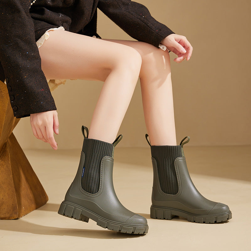 Bottes de Pluie Femme – Imperméables, Légères & Semelle Antidérapante
