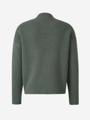 Pull femme Heidi – pull doux à imprimé cœurs & coupe confortable pour l’hiver