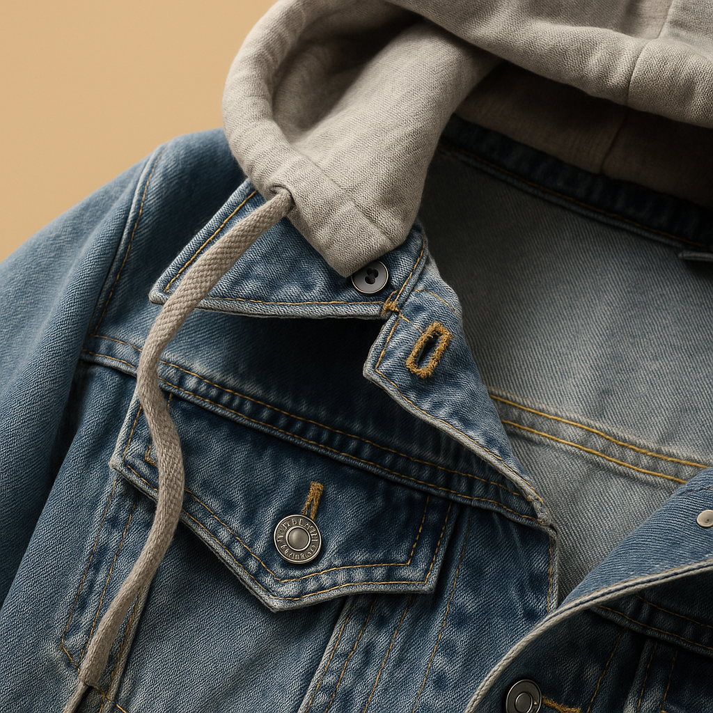 Veste en jean femme Yara à capuche – légère et tendance été