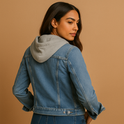 Veste en jean femme Yara à capuche – légère et tendance été