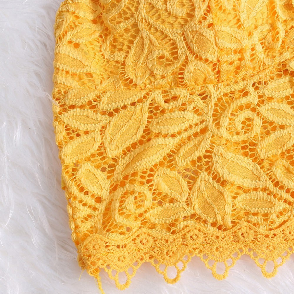 Top femme Mara en mesh – Débardeur sexy d’été avec col V | Vardi Dante