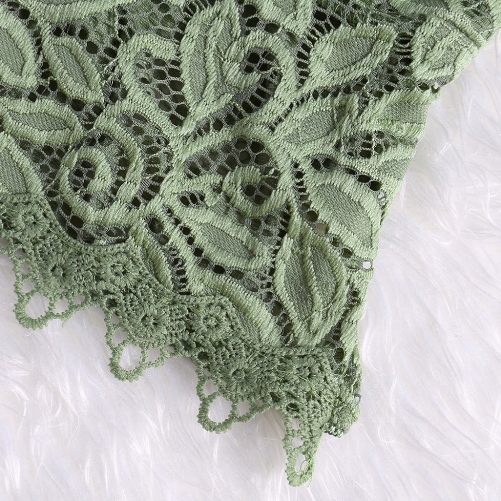 Top femme Mara en mesh – Débardeur sexy d’été avec col V | Vardi Dante