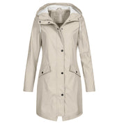 Manteau pluie femme Rieka – coupe moderne, déperlant & coupe-vent