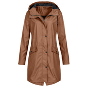 Manteau pluie femme Rieka – coupe moderne, déperlant & coupe-vent