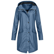 Manteau pluie femme Rieka – coupe moderne, déperlant & coupe-vent