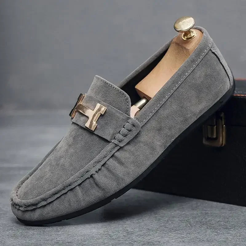 Finn | Mocassins femme en suède – Élégants slip-on casual & chic