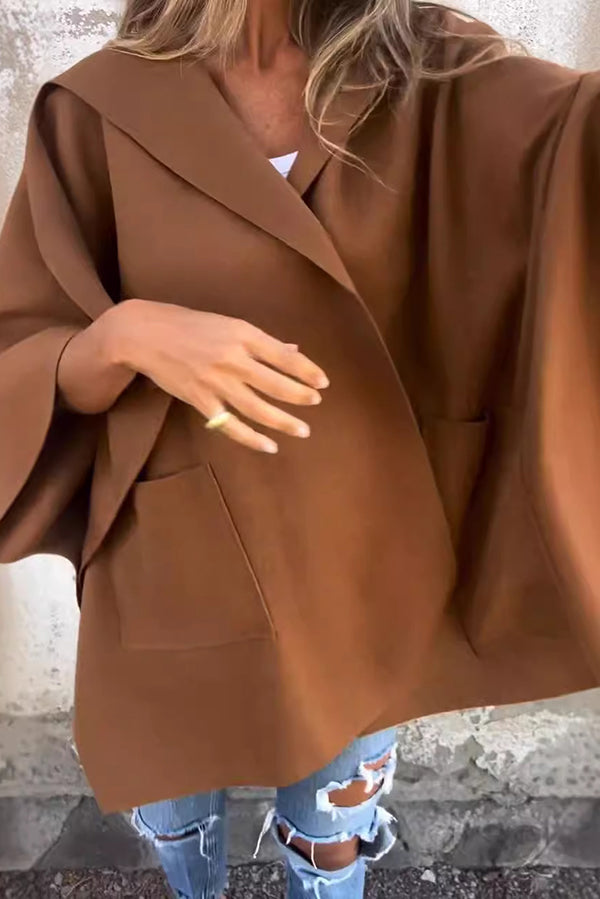 Cape veste oversize femme – Coupe ample légère & style cape tendance