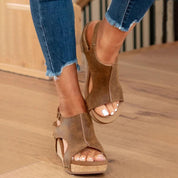 Sandales orthopédiques femme — cuir véritable & confort ergonomique