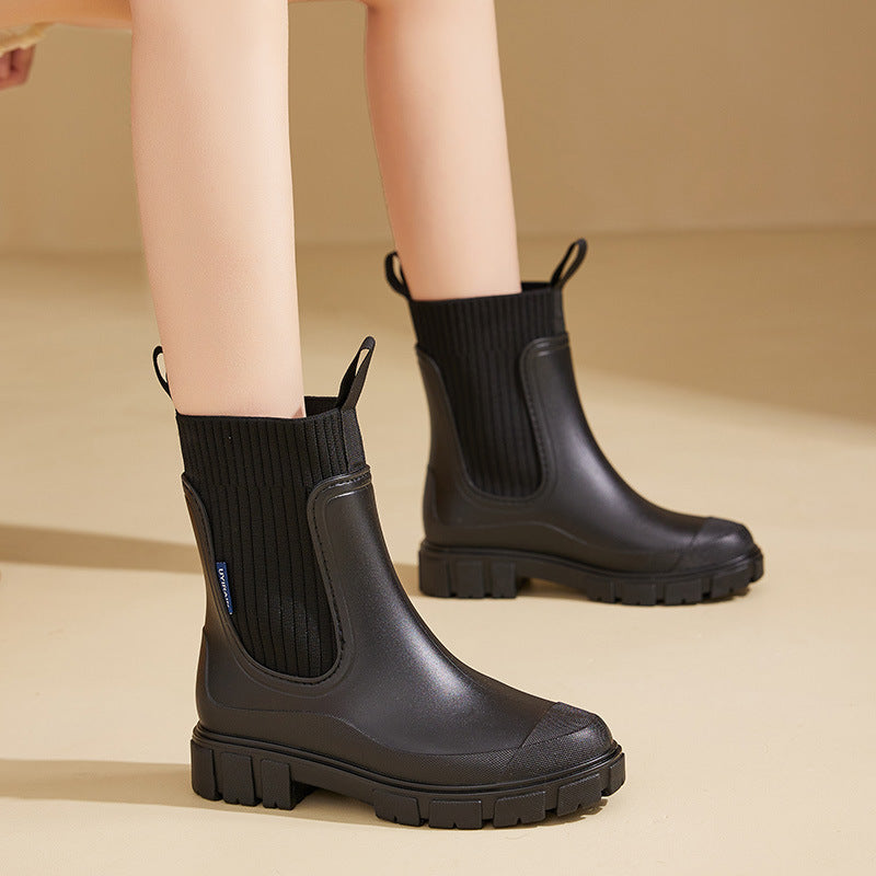 Bottes de Pluie Femme – Imperméables, Légères & Semelle Antidérapante
