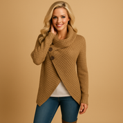 Yara | Pull Femme Cintré en Maille – Élégant, Confortable & Silhouette Flatteuse