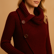 Yara | Pull Femme Cintré en Maille – Élégant, Confortable & Silhouette Flatteuse