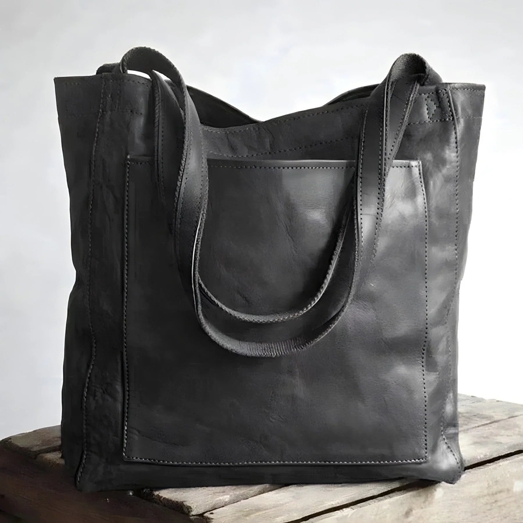 Sac à main femme Julienne en cuir vintage – Élégant et fonctionnel