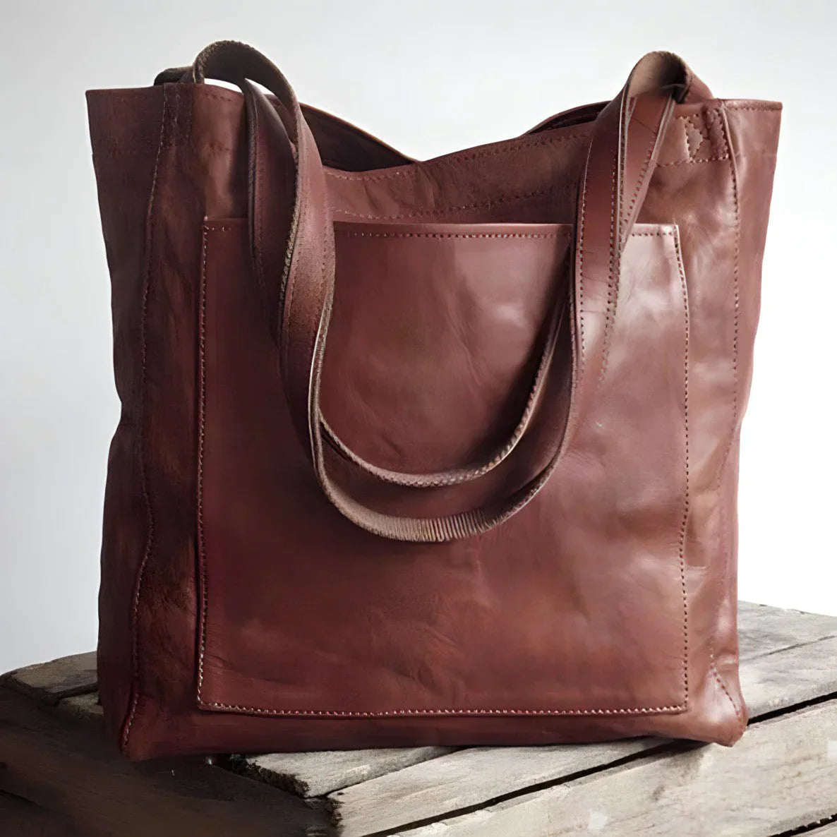 Sac à main femme Julienne en cuir vintage – Élégant et fonctionnel