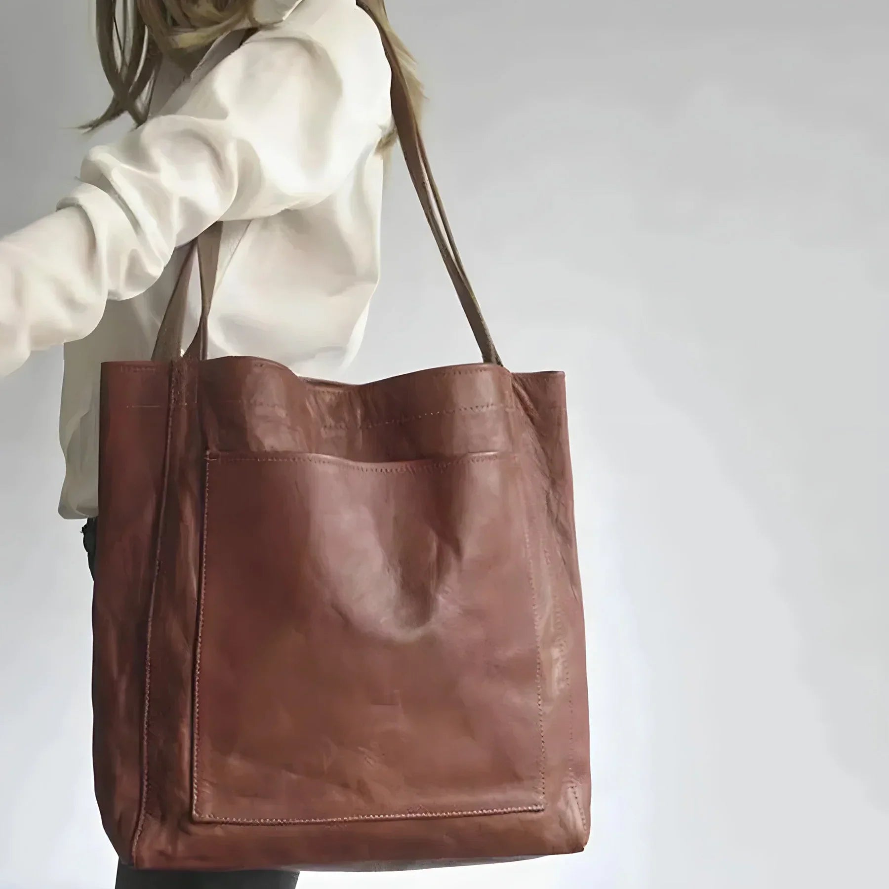 Sac à main femme Julienne en cuir vintage – Élégant et fonctionnel