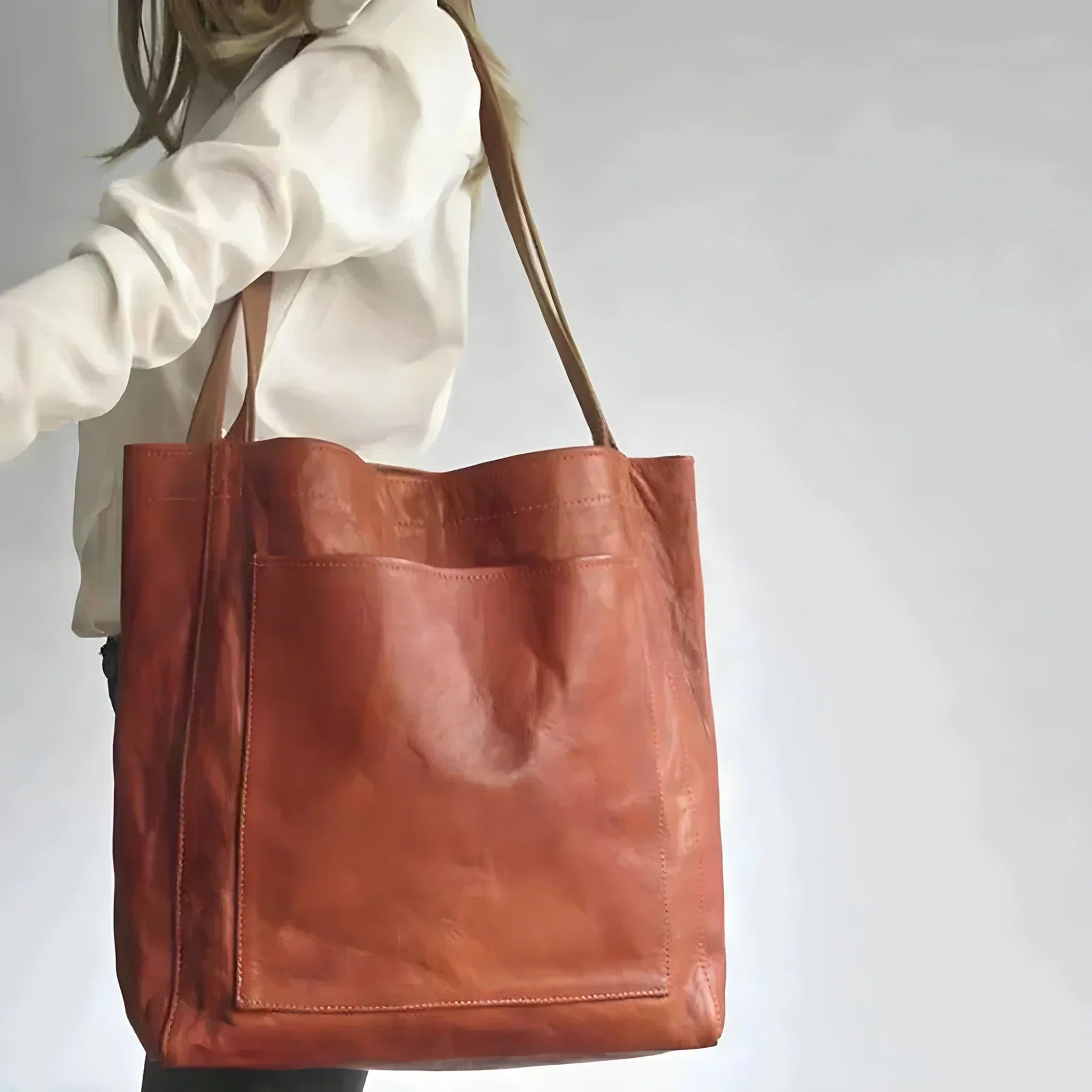 Sac à main femme Julienne en cuir vintage – Élégant et fonctionnel