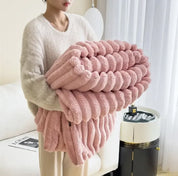 FluffyDreams | Plaid Luxe en Fausse Fourrure – Ultra-Doux, Chaud & Élégant