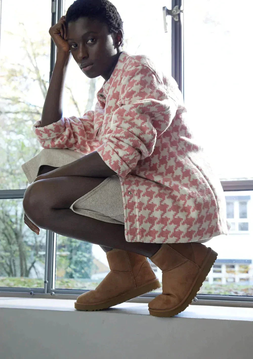 Bottes hiver femme imperméables type UGG – snowboots chaudes et confortables