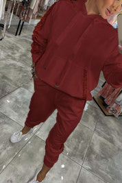 Esmee | Ensemble Femme Automne – Tenue Deux Pièces Pailletée, Chaude & Tendance