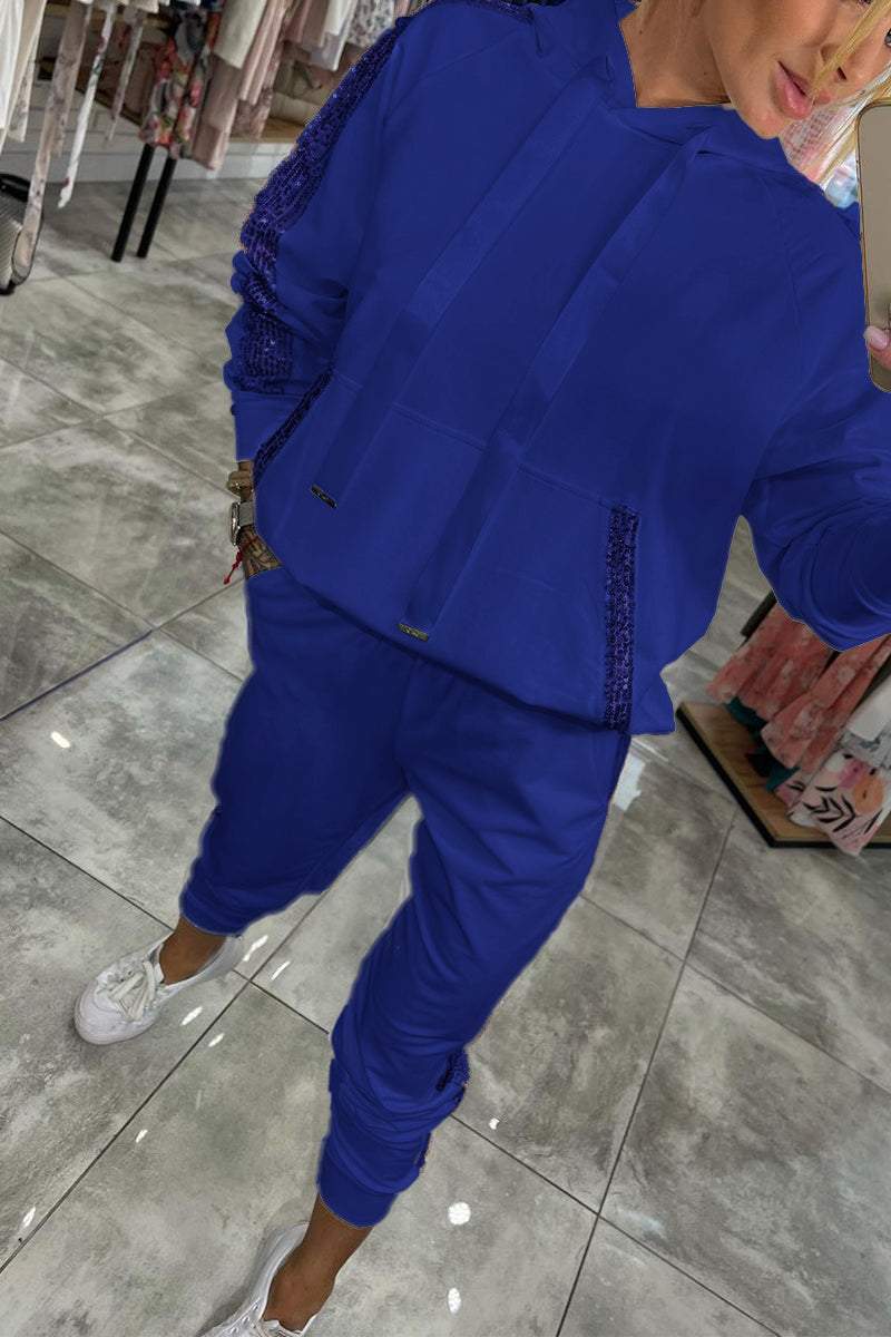 Esmee | Ensemble Femme Automne – Tenue Deux Pièces Pailletée, Chaude & Tendance