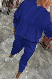 Esmee | Ensemble Femme Automne – Tenue Deux Pièces Pailletée, Chaude & Tendance